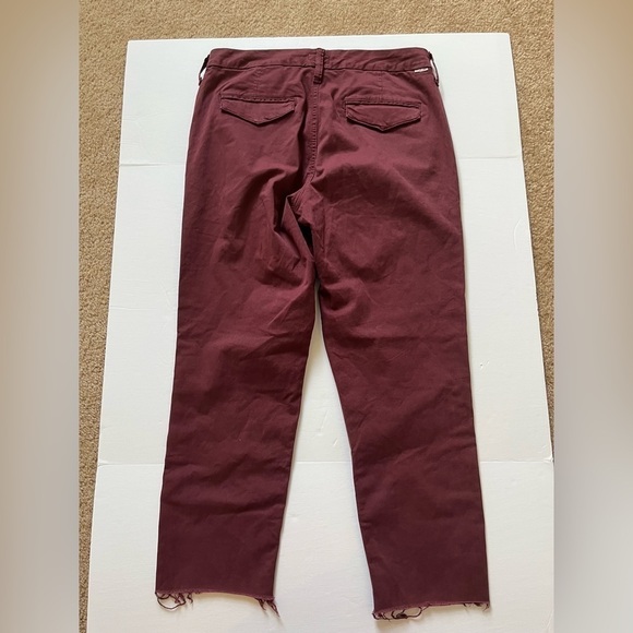 Mother The Shaker Prep Fray Killing Time Size 29 Metallic Stripes - Picture 13 of 15